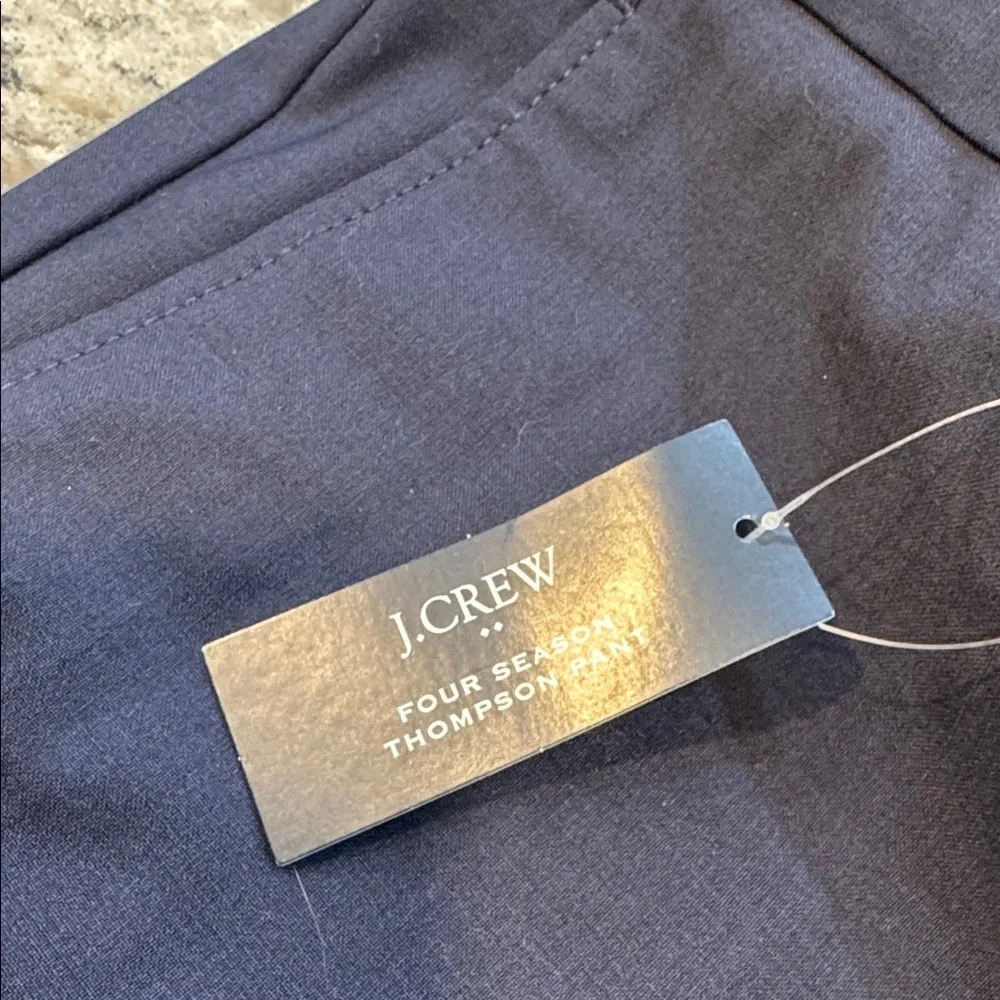 J.Crew Thompson Four Season Wool Blend Dress Pants Navy 32x30 NWT
